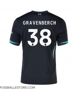 Günstige Liverpool Ryan Gravenberch #38 Auswärtstrikot 2024-25 Kurzarm